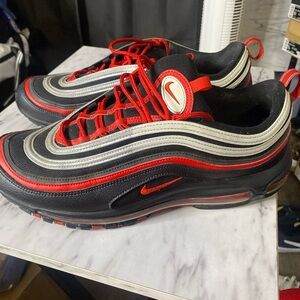 Nike Air Max 97 Black Red White Sneakers